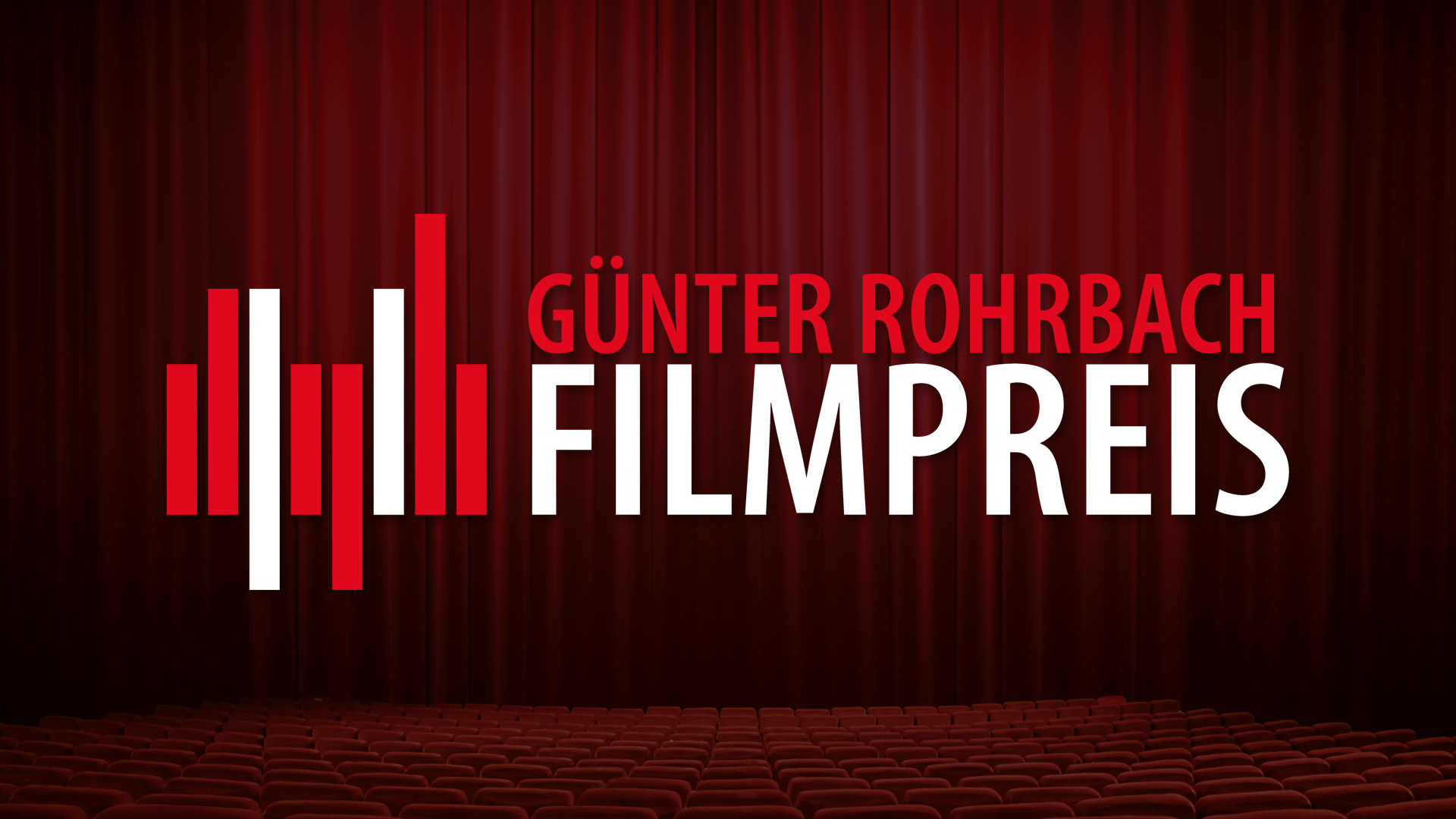 Filmwelt zu Gast in Neunkirchen – Günter Rohrbach Filmpreis Gala am Freitag, 4. November